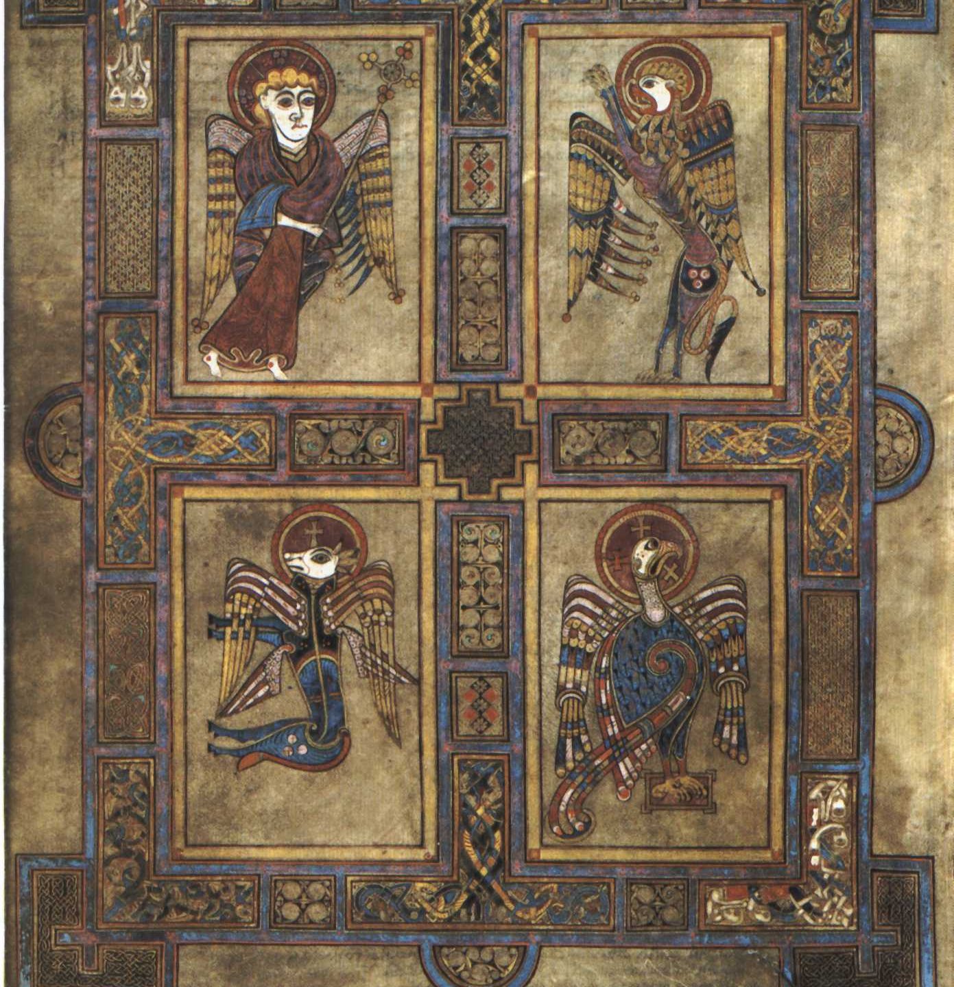 EL LIBRO DE KELLS (800 d.C.)